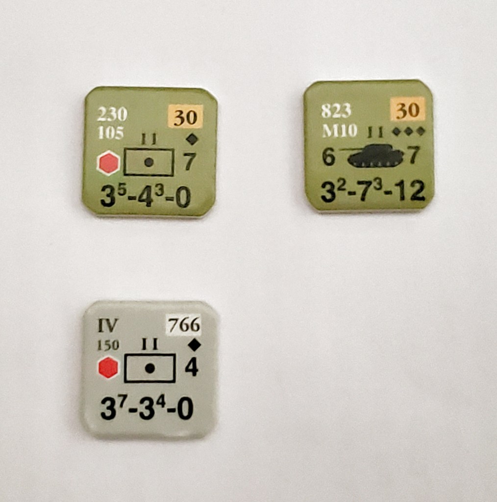 Example of artillery and Fire Support capable units (M10).
